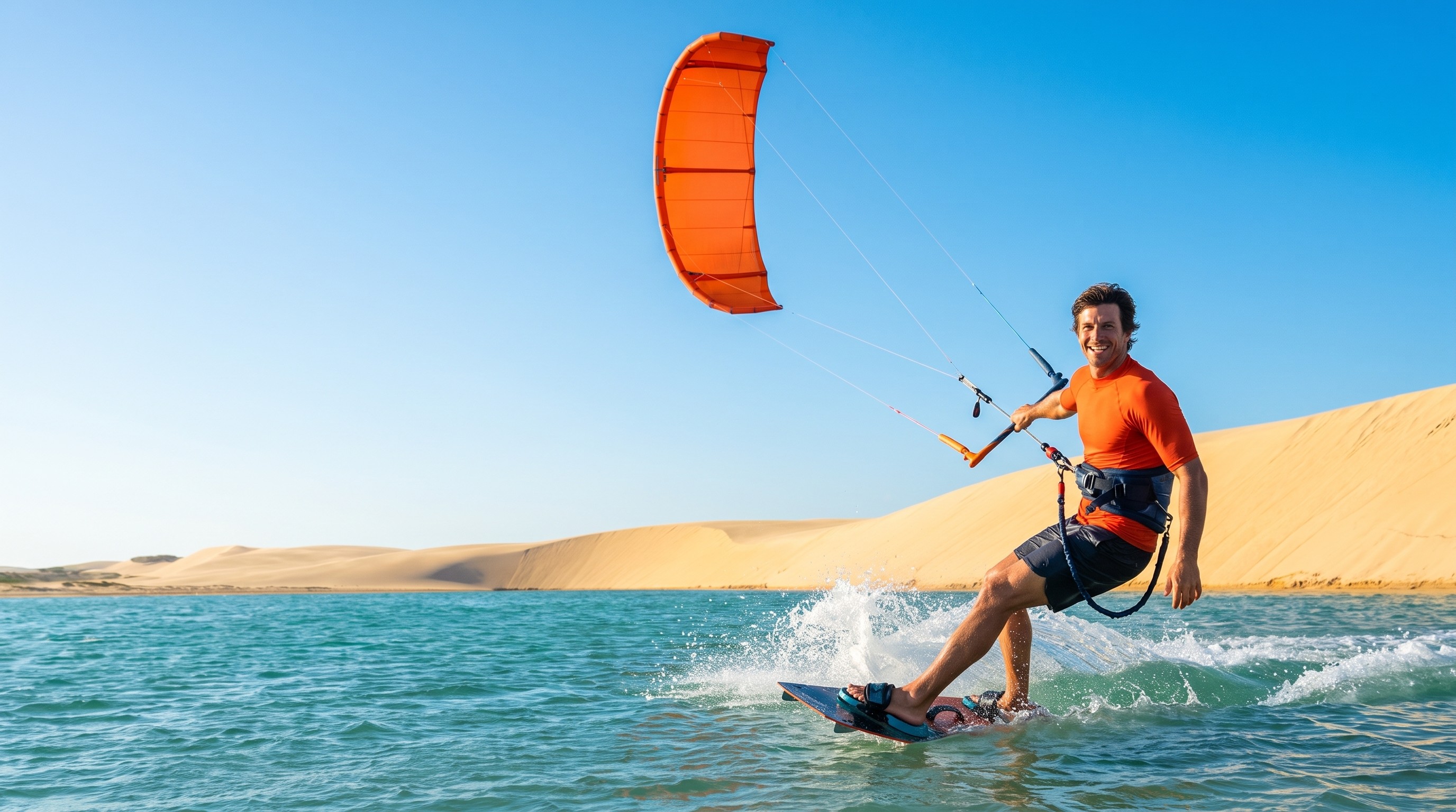 Página de kitesurf da Rosa V